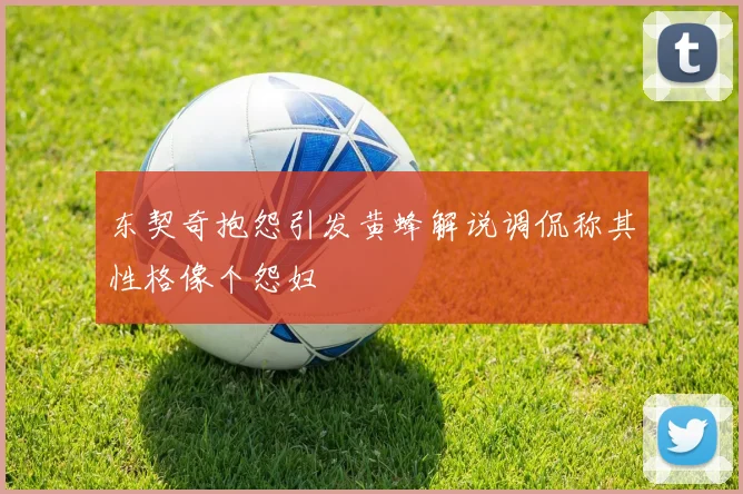 东契奇抱怨引发黄蜂解说调侃称其性格像个怨妇